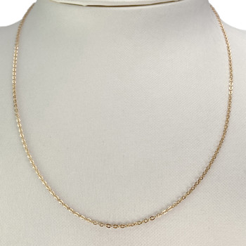 Chaîne d'occasion or 750 jaune maille forçat