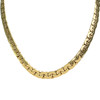 Collier d'occasion or 750 jaune maille haricot - vue V1
