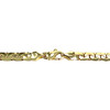 Collier d'occasion or 750 jaune maille haricot - vue V3