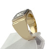 Bague d'occasion or 750 jaune diamant - vue V2