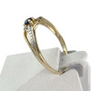 Bague d'occasion or 750 jaune saphir - vue V2