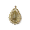 Pendentif d'occasion or 750 jaune citrine - vue V2