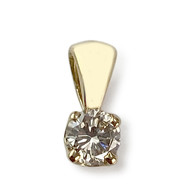 Pendentif d'occasion or 750 jaune diamant