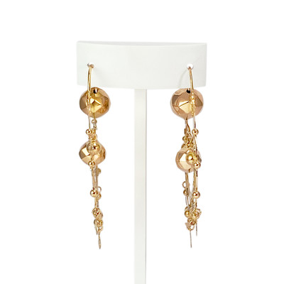 Créoles d'occasion or 750 jaune bohème - vue 1