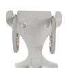 Créoles d'occasion or 750 blanc diamants - vue V3