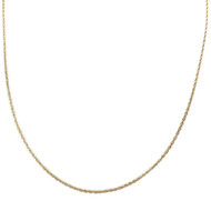 Chaîne d'occasion or 750 jaune maille torsadée