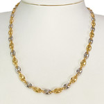 Collier d'occasion or 750 jaune § rhodié - vue 2