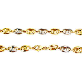 Collier d'occasion or 750 jaune § rhodié