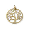 Pendentif d'occasion or 750 jaune arbre de vie - vue V1