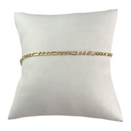 Bracelet souple d'occasion or 750 jaune maille cheval