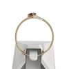 Bague d'occasion or 750 jaune rubis - vue V3