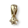 Pendentif d'occasion or 750 jaune diamant - vue V2
