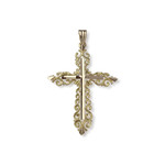 Croix d'occasion or 750 jaune - vue 1