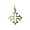 Croix d'occasion or 750 jaune - vue V2