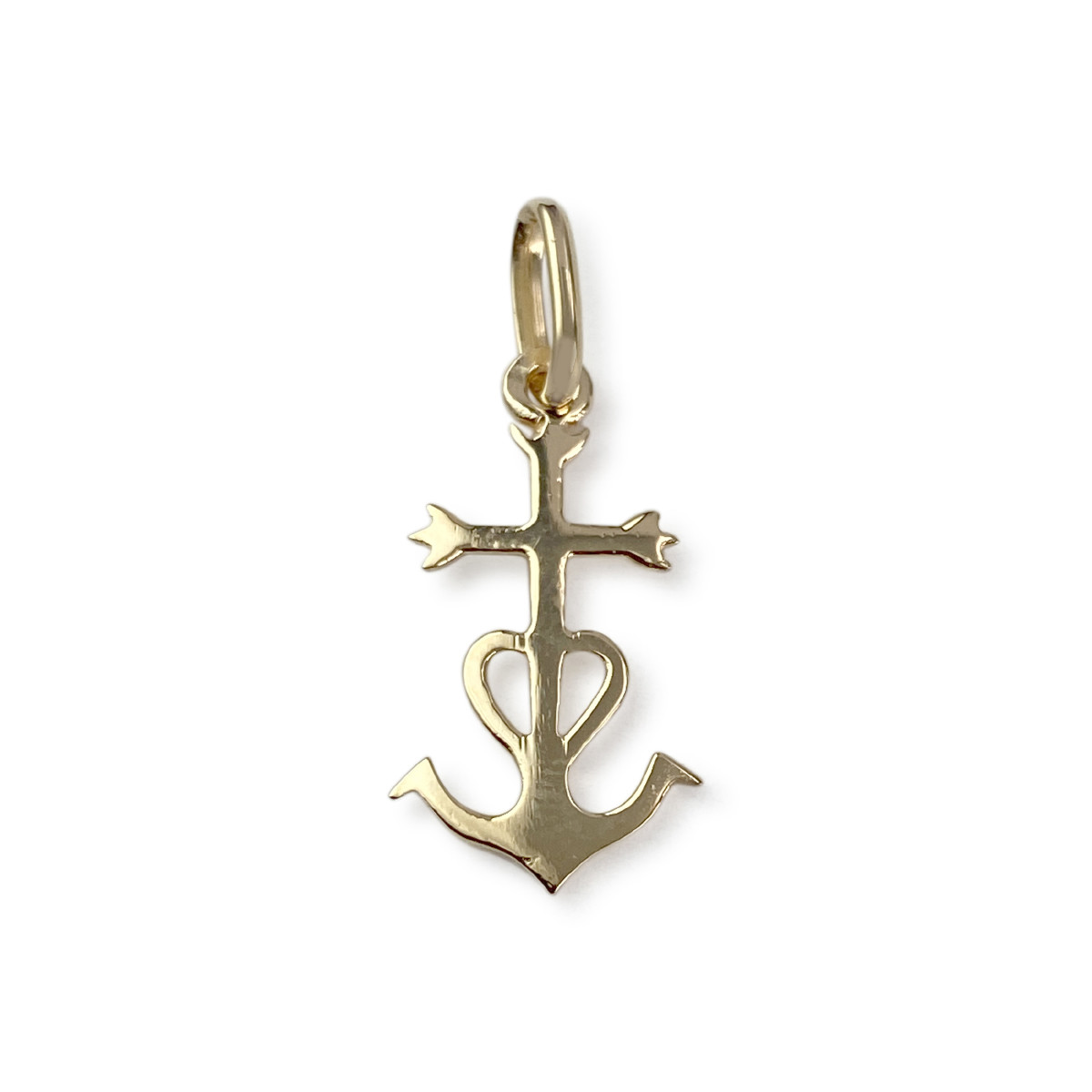 Croix d'occasion or 750 jaune camarguaise - vue 2