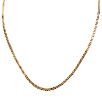 Secondhand gold chain 750 yellow chainmail 46 cm