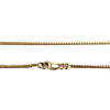 Collier d'occasion or 750 jaune emeraude diamant - vue V3