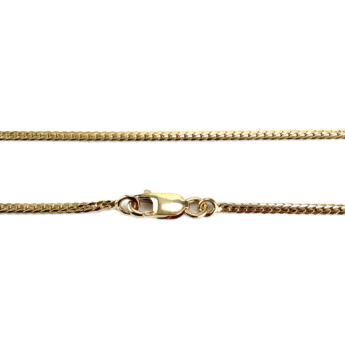 Collier d'occasion or 750 jaune emeraude diamant - vue 3