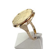 Bague d'occasion or 750 jaune porte pièce - vue V2