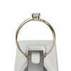 Bague d'occasion or 375 jaune aigue marine - vue V3