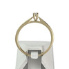 Solitaire d'occasion or 750 jaune diamant - vue V3