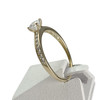 Bague d'occasion or 375 jaune oxyde de zirconium - vue V2