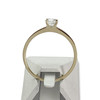 Bague d'occasion or 375 jaune oxyde de zirconium - vue V3