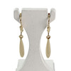 Boucles d'oreilles d'occasion or 750 jaune - vue V1