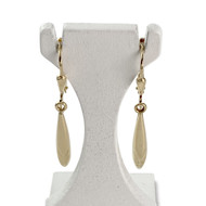Boucles d'oreilles d'occasion or 750 jaune