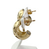 Tweedehands oorbellen 750 geel goud - vue V2
