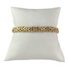 Bracelet d'occasion or 750 jaune maille royale 18,5 cm - vue V1