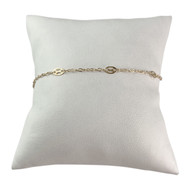 Bracelet d'occasion or 750 jaune 18 cm