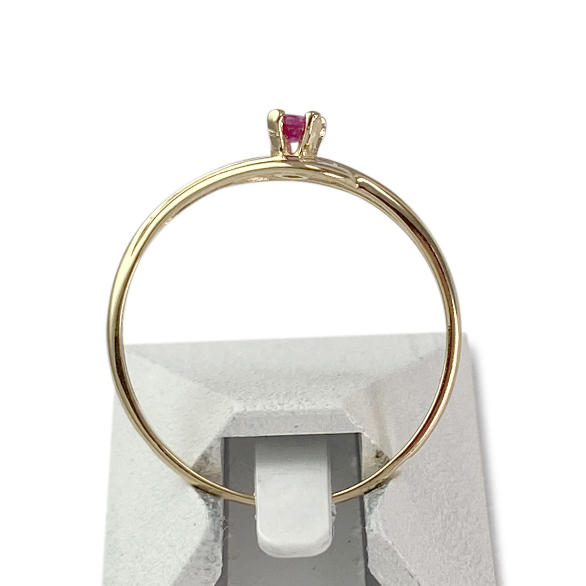 Bague d'occasion or 750 jaune rubis - vue 3