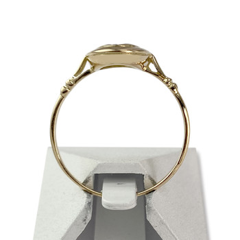 Bague d'occasion or 750 jaune diamant