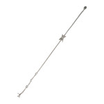 Bracelet MAUBOUSSIN d'occasion or 750 blanc diamant - vue 2