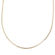 Chaîne d'occasion or 750 jaune maille forçat