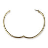Bracelet jonc d'occasion or 750 jaune - vue V2