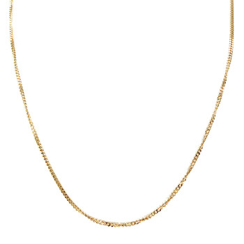 Chaîne d'occasion or 750 jaune maille gourmette