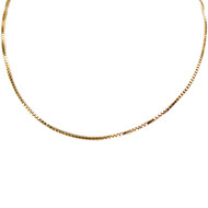 Chaîne d'occasion or 750 jaune maille venitienne