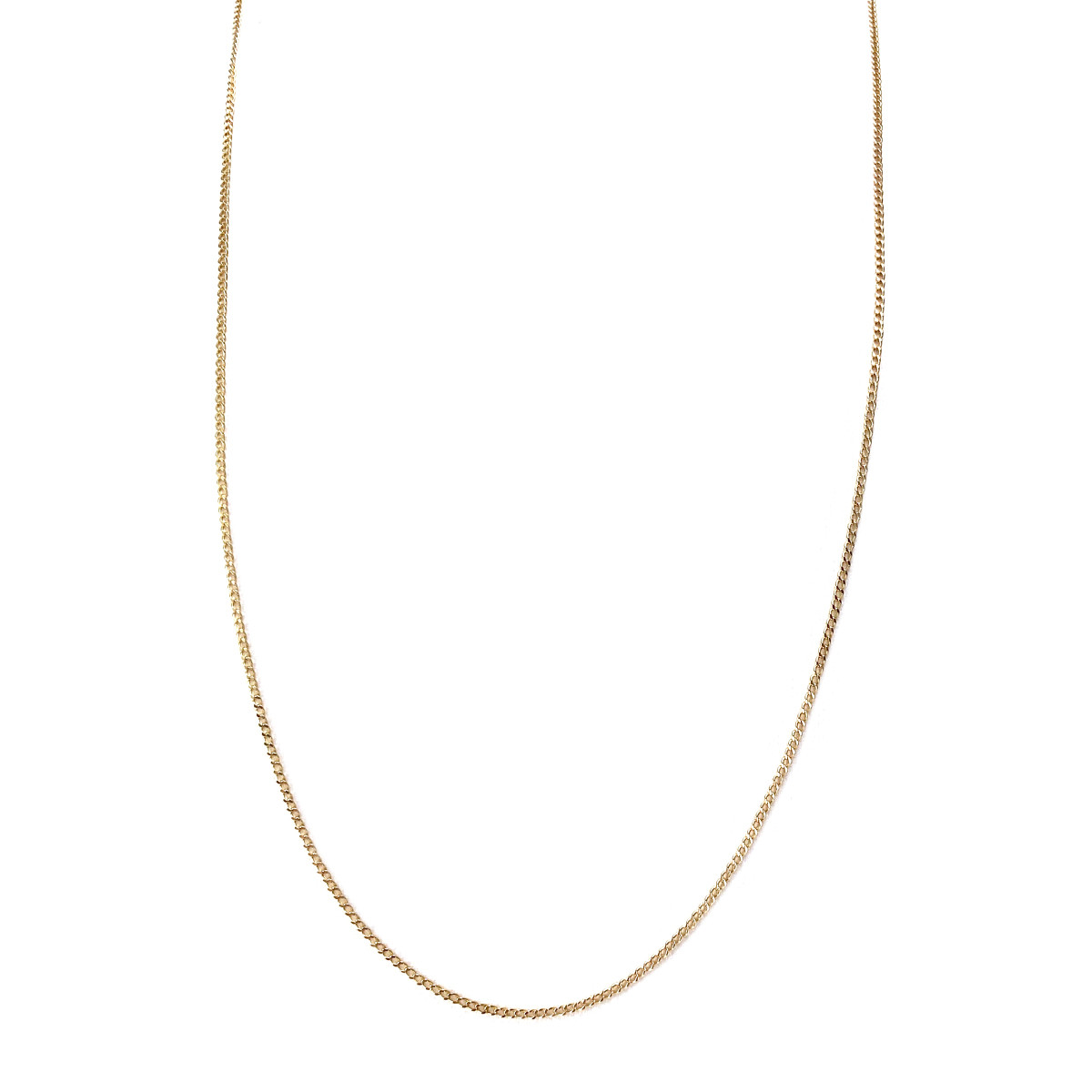 Chaîne d'occasion or 750 jaune maille forçat