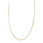 Secondhand gold chain 750 yellow mesh forçat 57 cm - view 1
