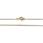 Secondhand gold chain 750 yellow mesh forçat 57 cm - view 3