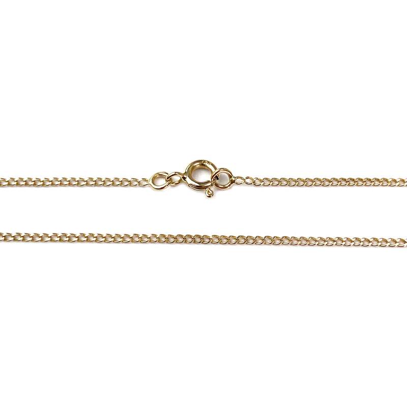 Chaîne d'occasion or 750 jaune maille forçat 57 cm - vue 3