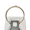 Bague d'occasion or 750 2 ors diamants - vue V3