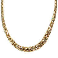 Collier d'occasion or 750 jaune maille royale