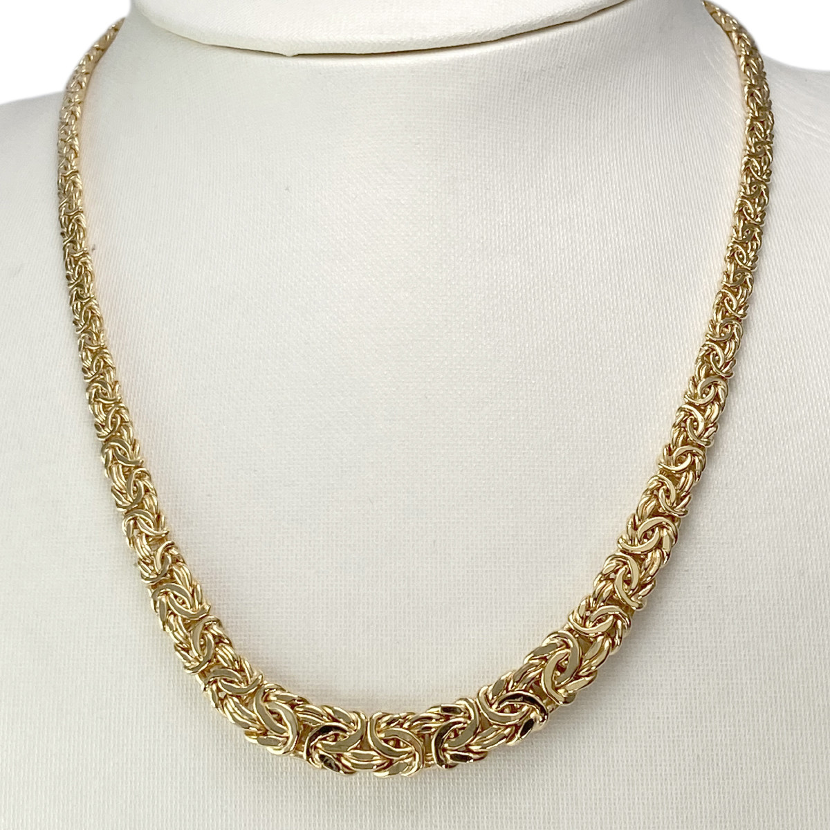 Collier d'occasion or 750 jaune maille royale - vue 2