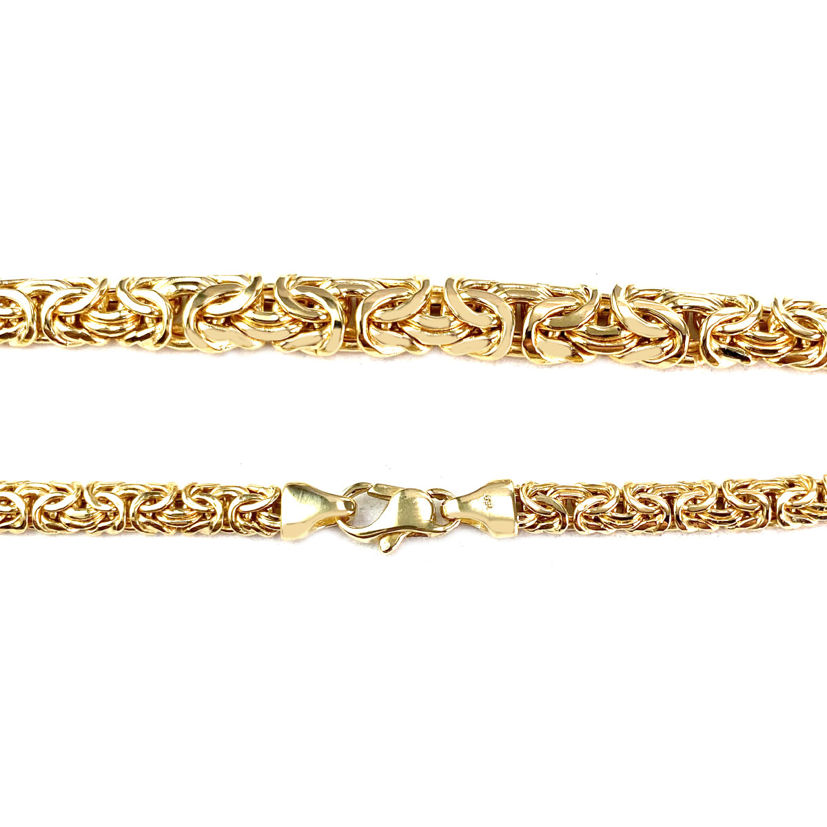Collier d'occasion or 750 jaune maille royale - vue 3