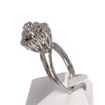 Bague d'occasion or 585 blanc diamant diamant - vue 2