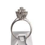 Bague d'occasion or 585 blanc diamant diamant - vue 3