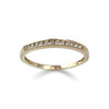 Alliance d'occasion or 750 jaune diamant - vue V1